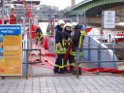 Vorbereitung Flutung U Bahn Koeln Heumarkt P252